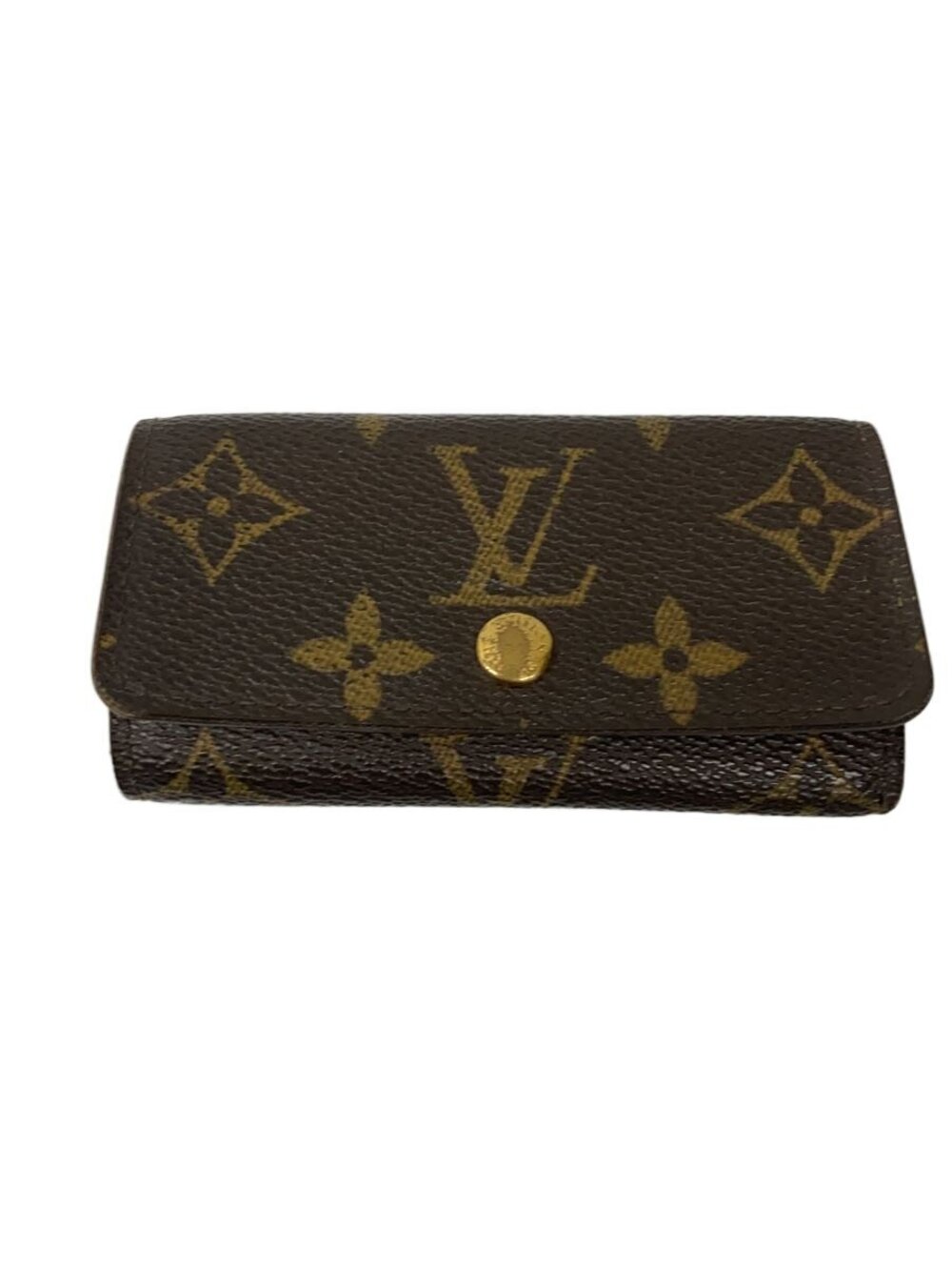 LOUIS VUITTON Multicles Monogram Canvas Leather Brown All over